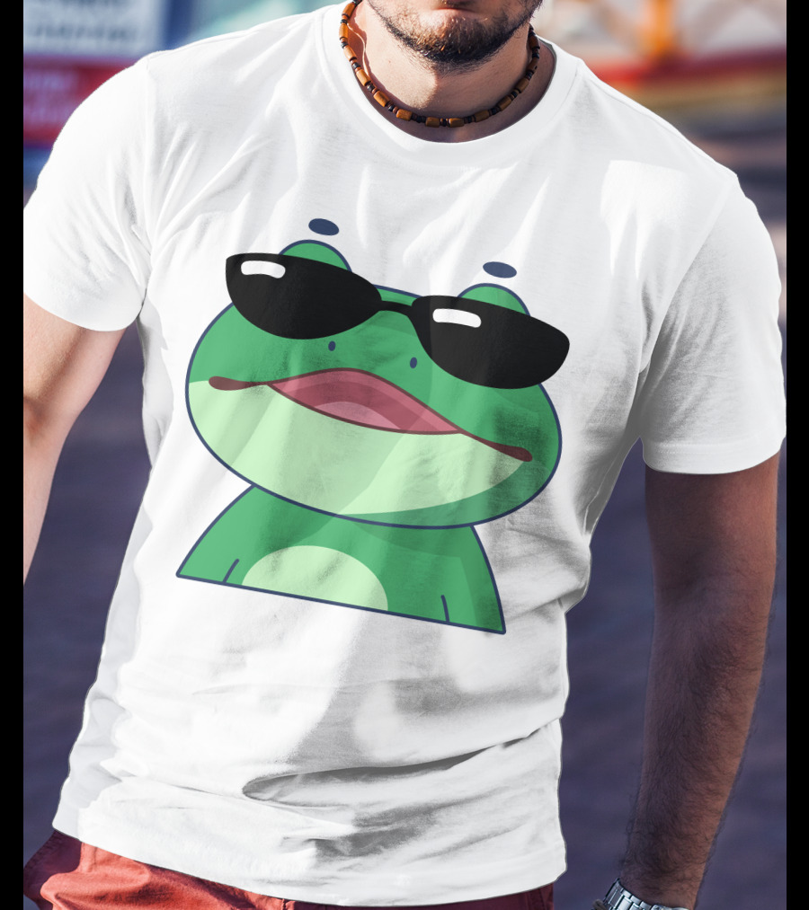 Boomerna Frog With Sunglasses T-Shirt