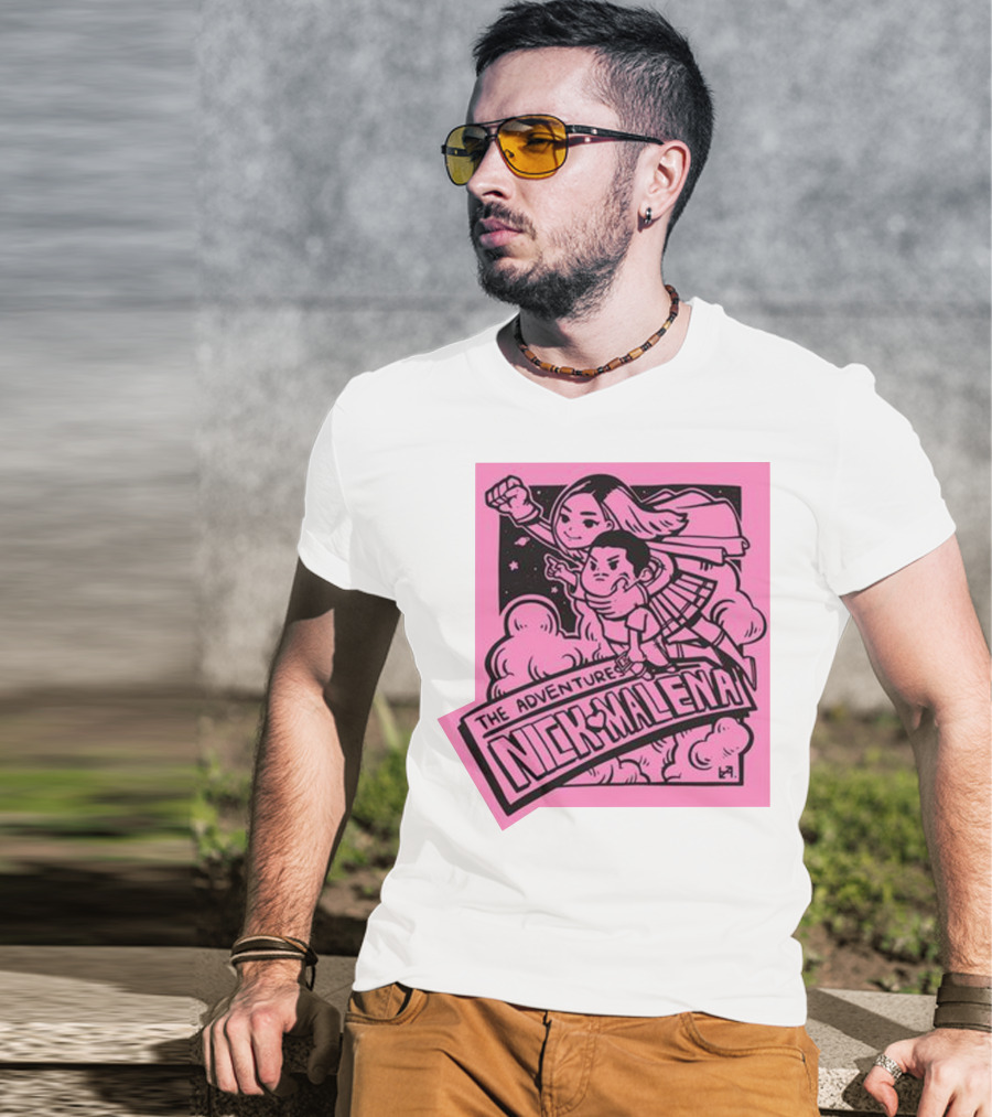 The Adventure Nick Malena Nmplol Merch T-Shirt