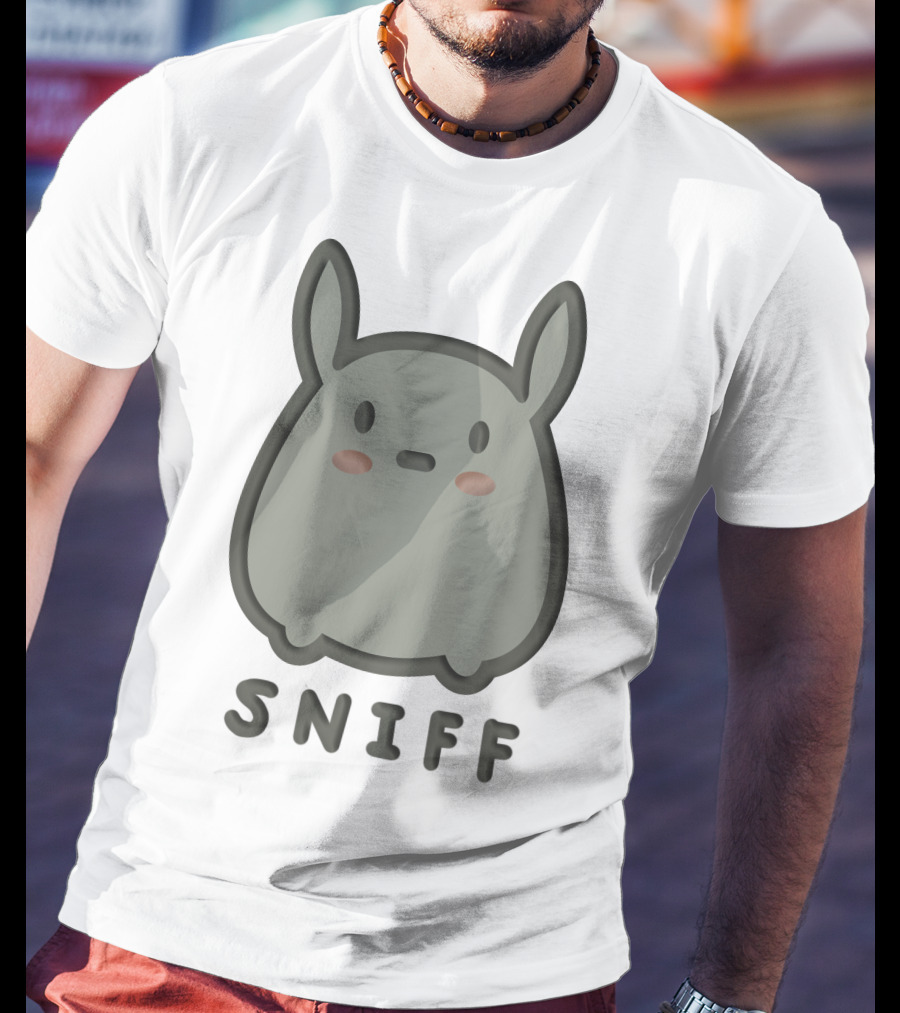 Sniff Snifferish Plush Character Merchandise T-Shirt