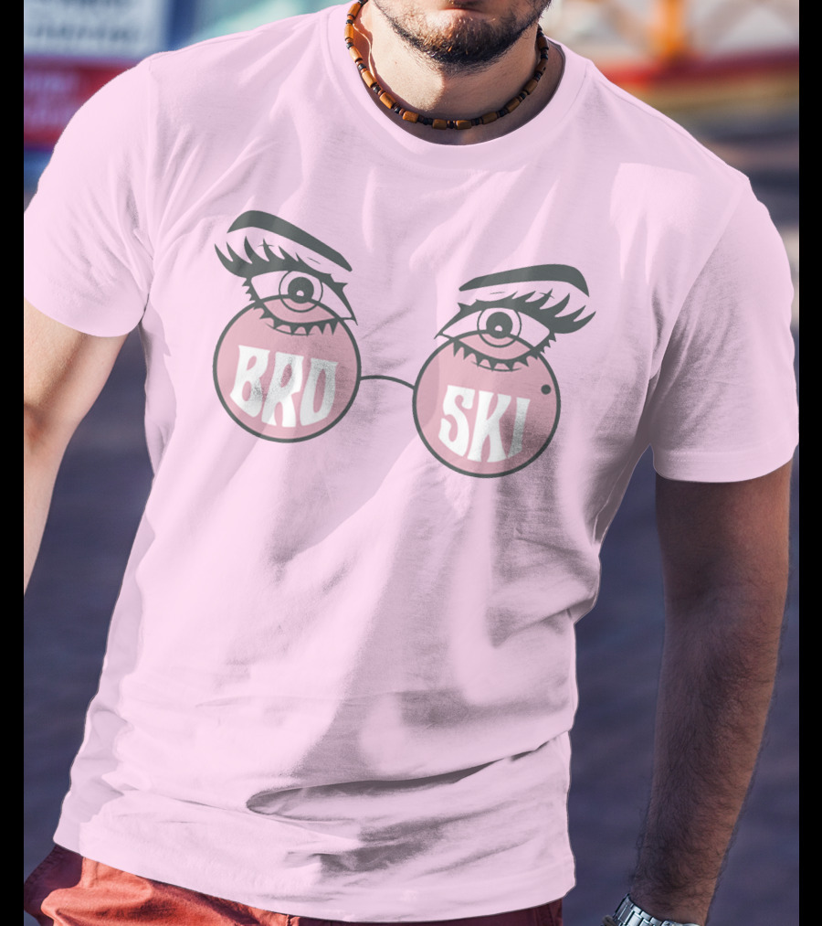 Brittany Broski Bro Ski Eyeglasses T-Shirt