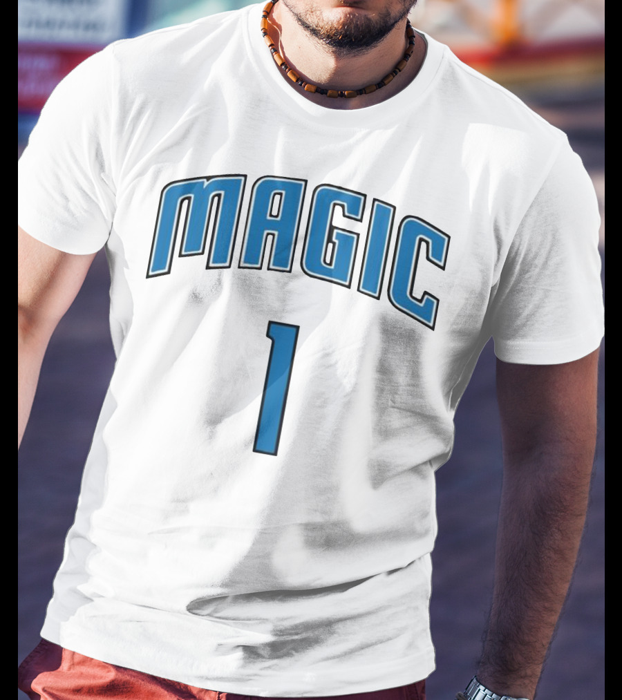 Magic 1 Jonathan Isaac Orlando Basketball T-Shirt
