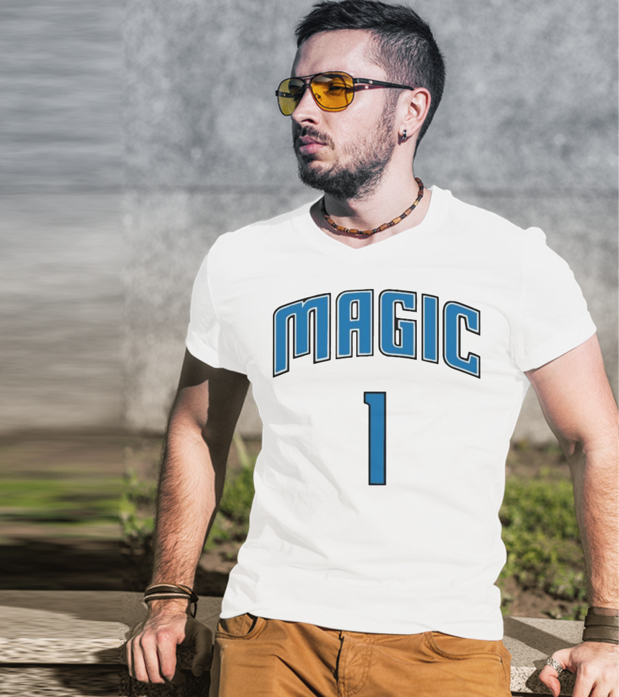 Magic 1 Jonathan Isaac Orlando Basketball T-Shirt