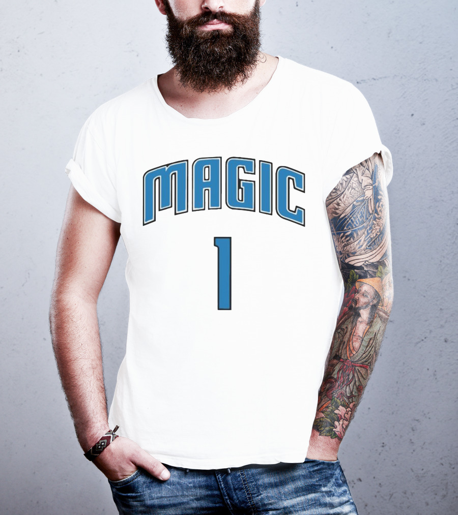 Magic 1 Jonathan Isaac Orlando Basketball T-Shirt