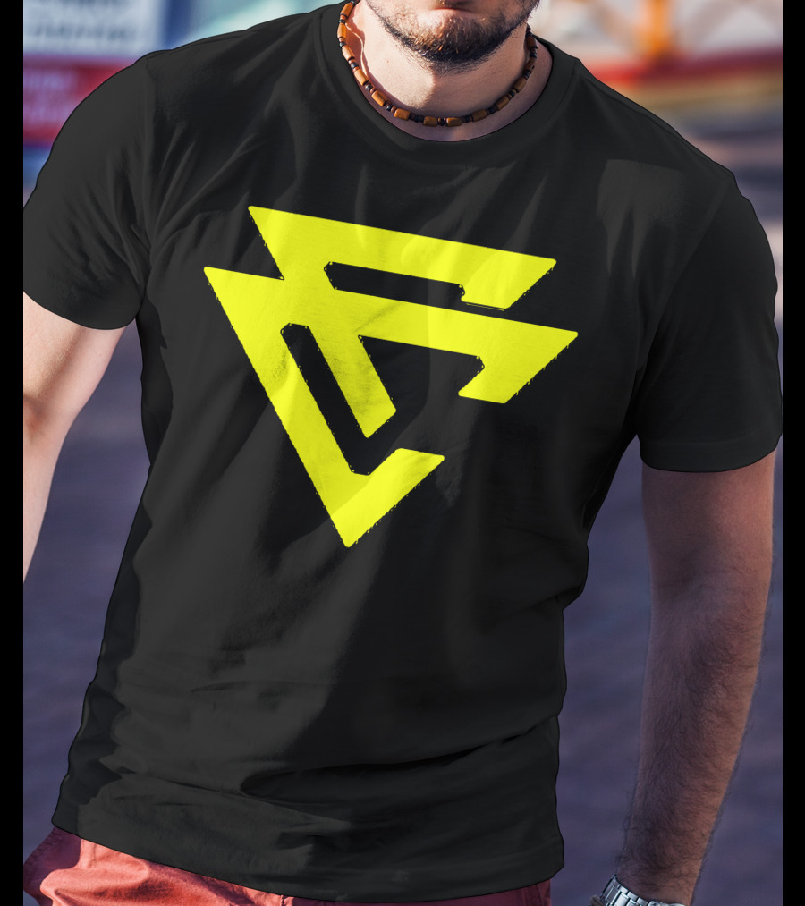 Capron Funk CF Logo Yellow And Black Merch T-Shirt