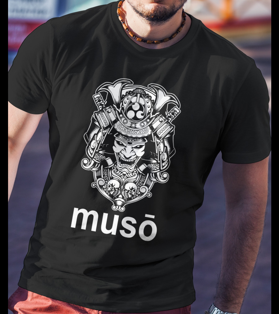 Musō Samurai Warrior Helmet T-Shirt