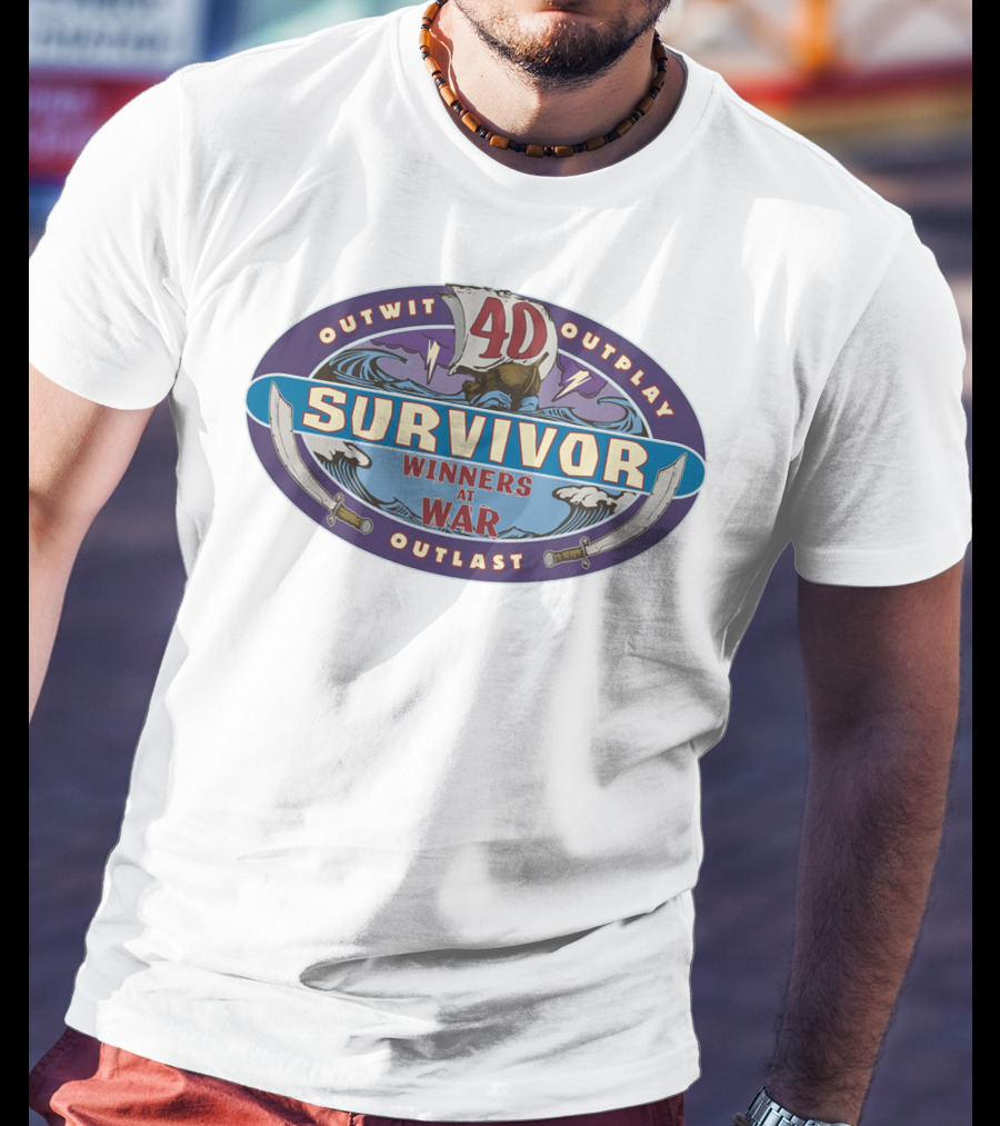 40th Survivor Winners At War Outwit Outplay Outlast T-Shirt