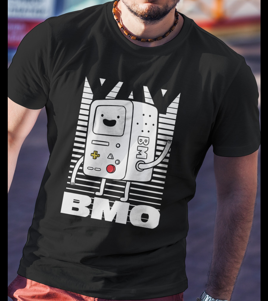 Yay BMO Adventure Time Character T-Shirt