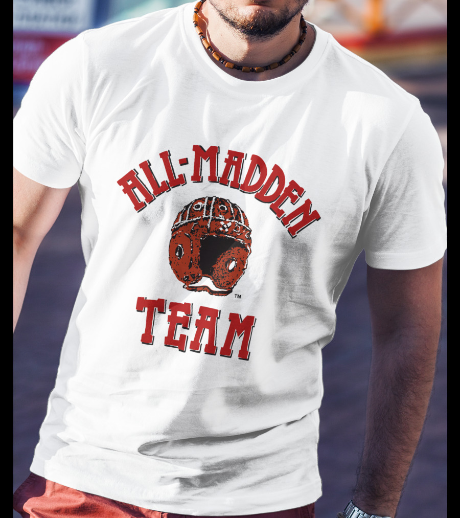All-Madden Team Football Helmet Classic T-Shirt
