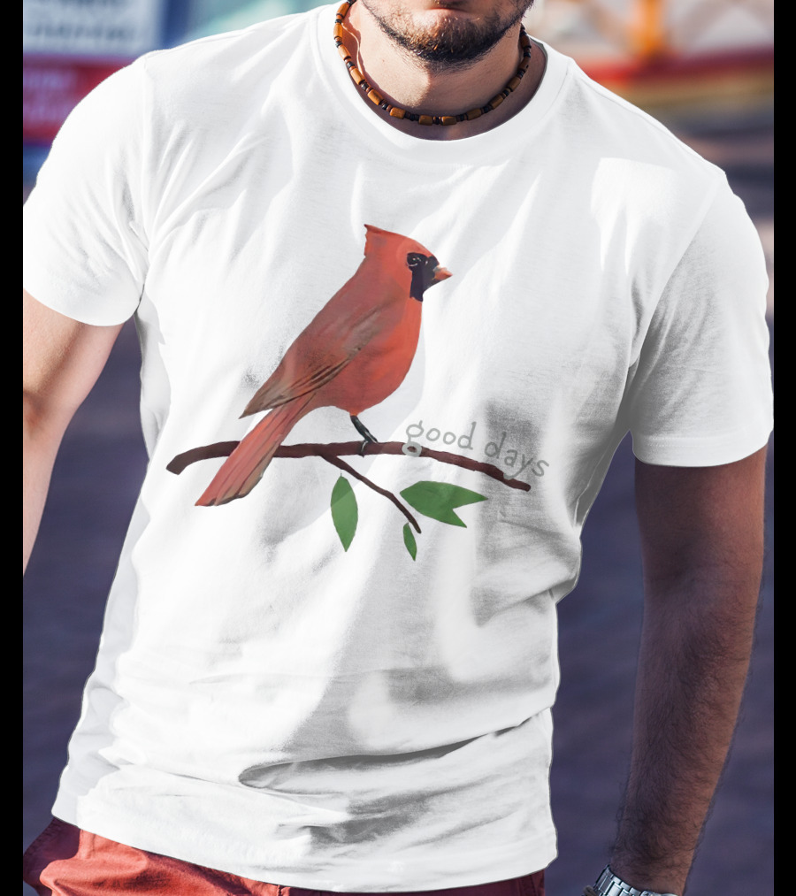 SZA Good Days Cardinal Branch T-Shirt
