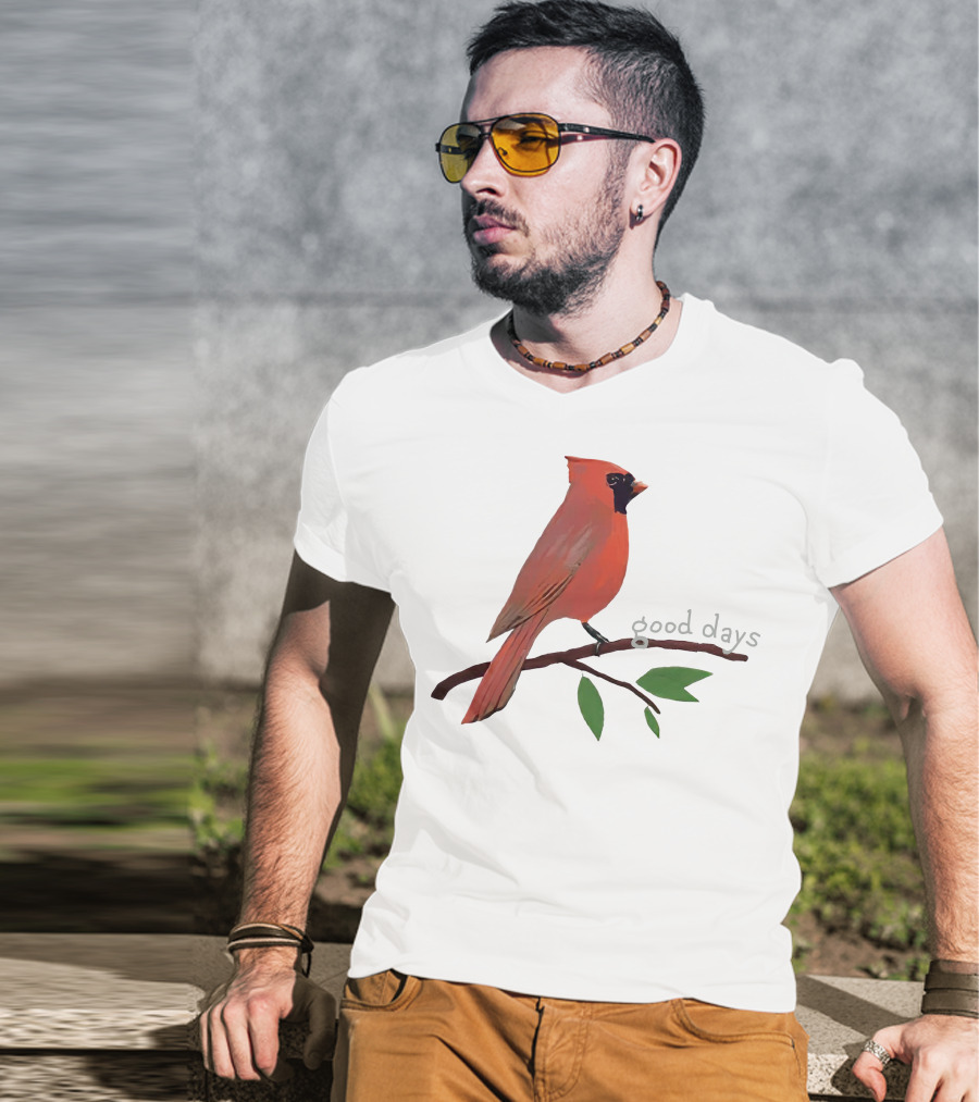 SZA Good Days Cardinal Branch T-Shirt