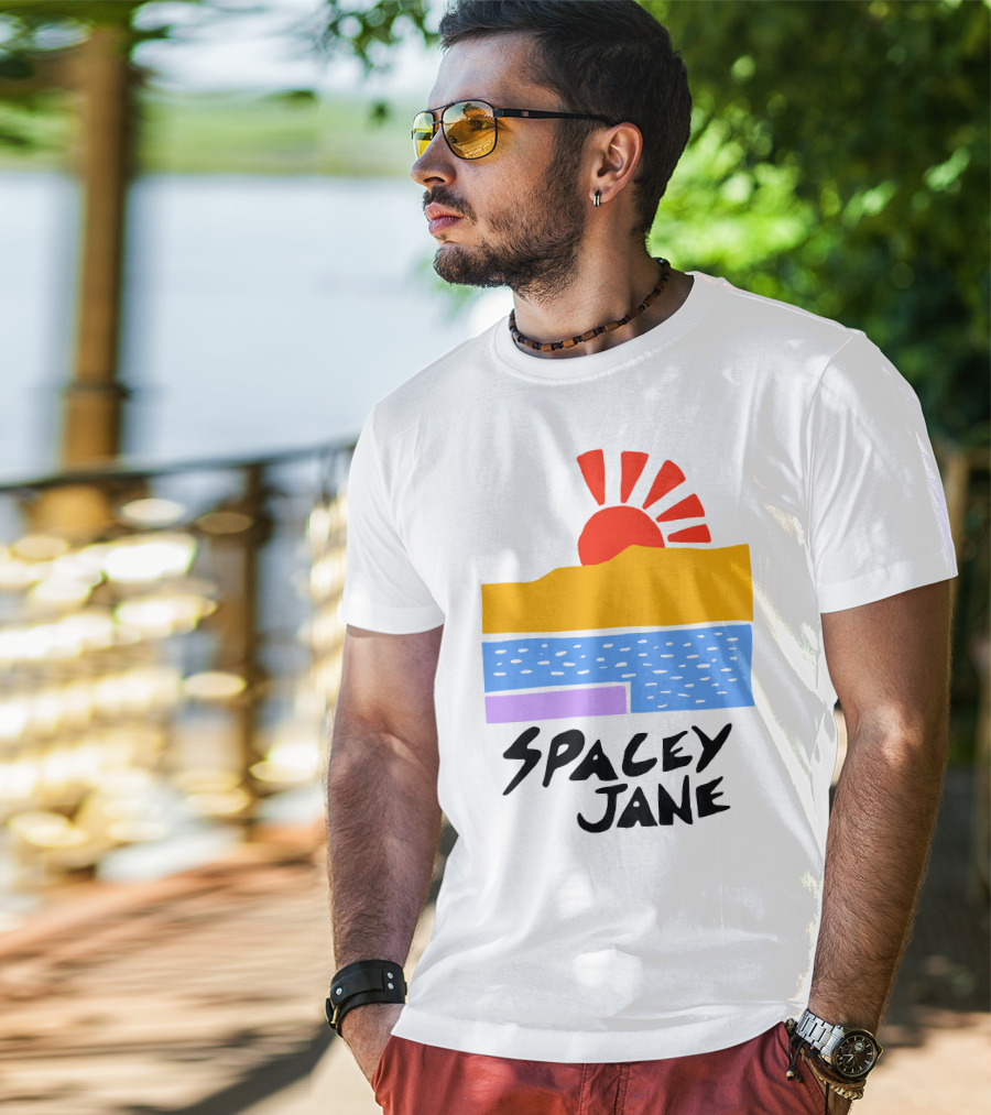 Spacey Jane Store Sun And Waves Retro T-Shirt