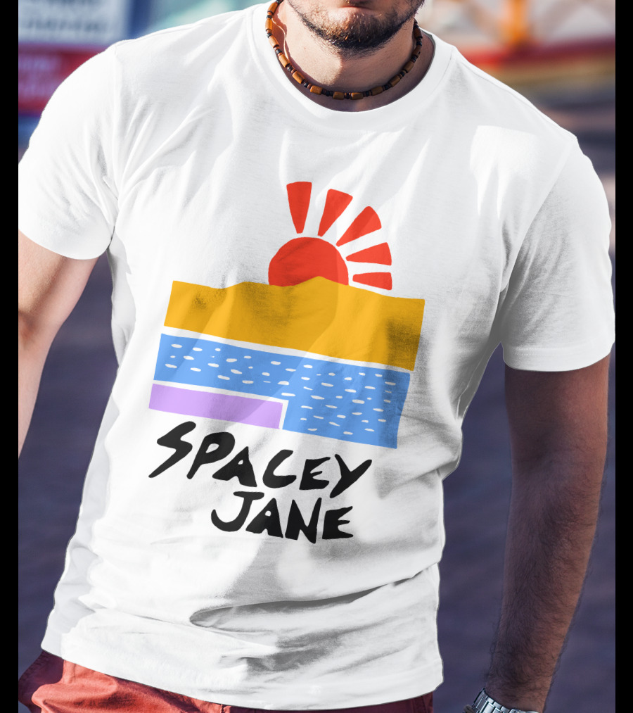 Spacey Jane Store Sun And Waves Retro T-Shirt