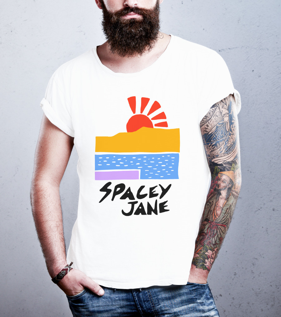 Spacey Jane Store Sun And Waves Retro T-Shirt
