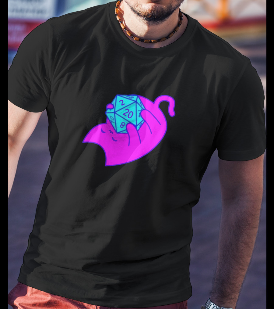 Sodapoppin Merch D20 Gaming Ghost T-Shirt