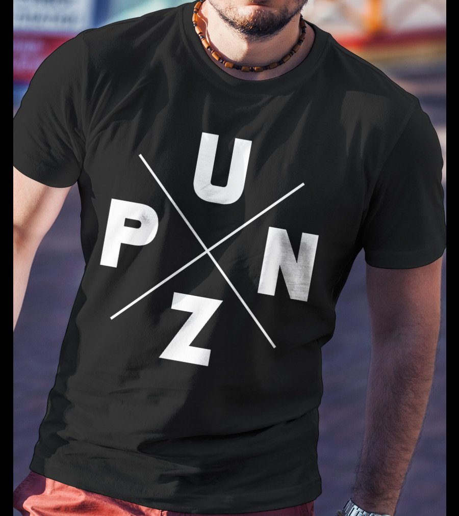 Punz Store PUNZ Diagonal Cross T-Shirt