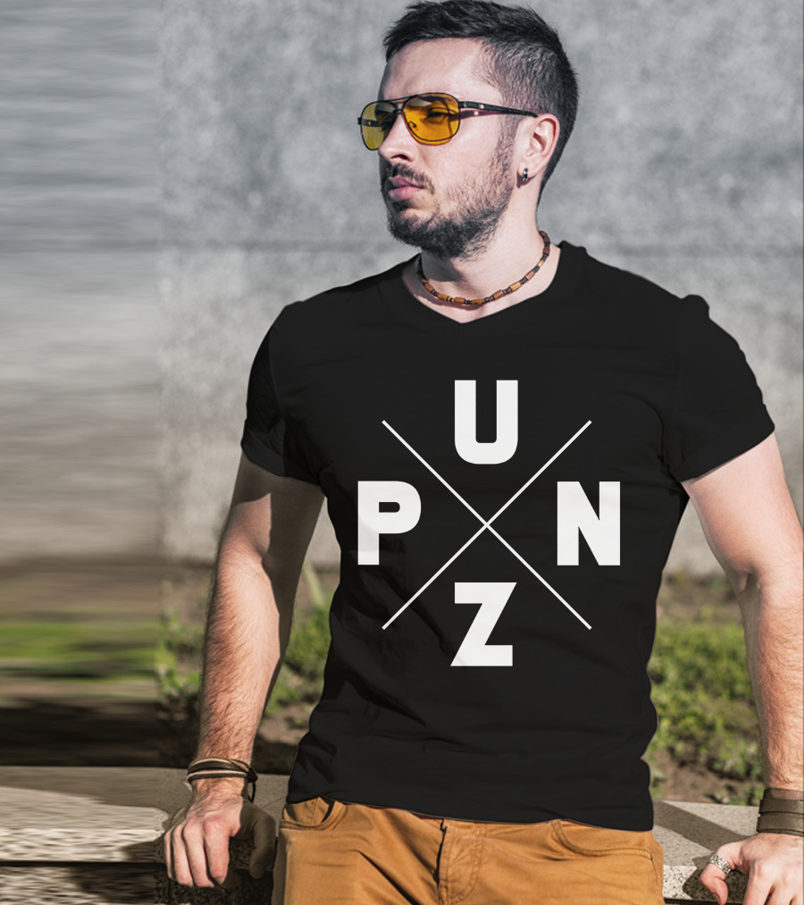 Punz Store PUNZ Diagonal Cross T-Shirt