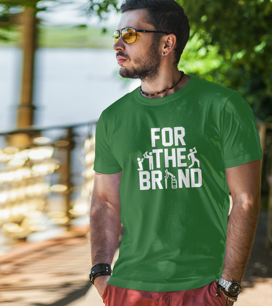 FOR THE BRAND Fans Drinking Golf Silhouette Activity T-Shirt