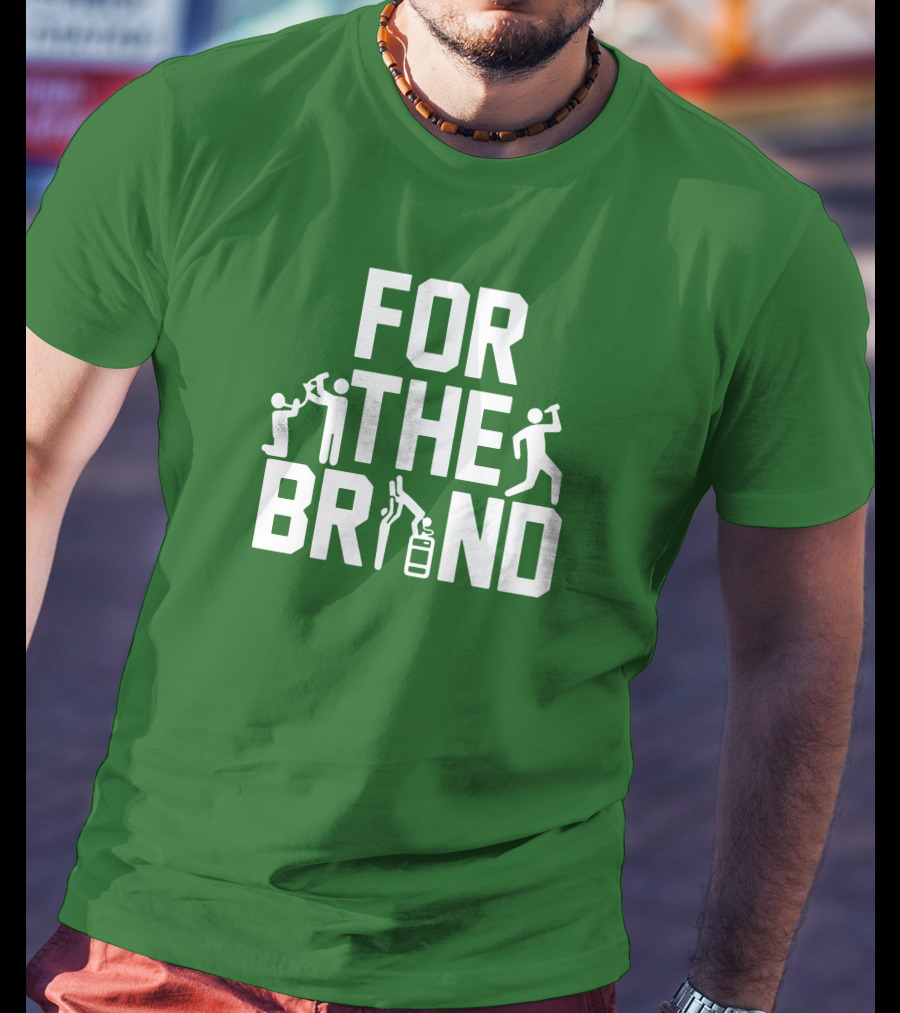 FOR THE BRAND Fans Drinking Golf Silhouette Activity T-Shirt