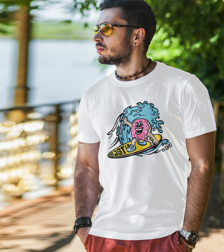 JSTU Surfing Donut Wave Adventure T-Shirt
