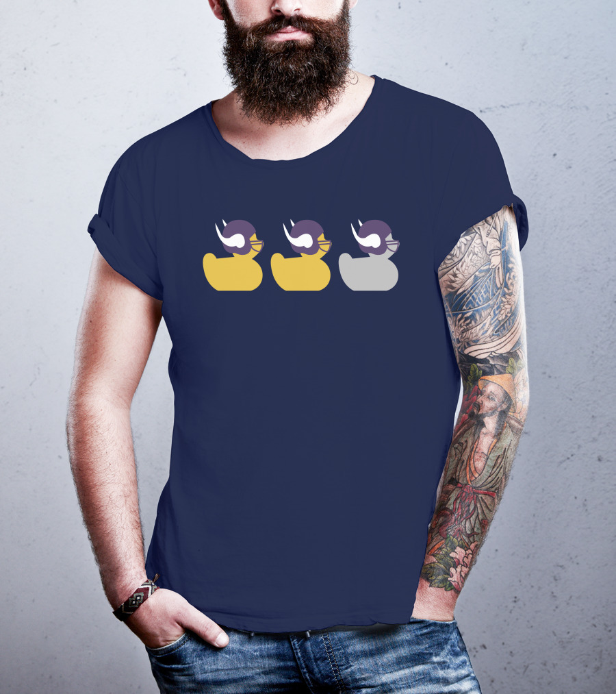 Duck Duck Grey Duck Vikings T-Shirt