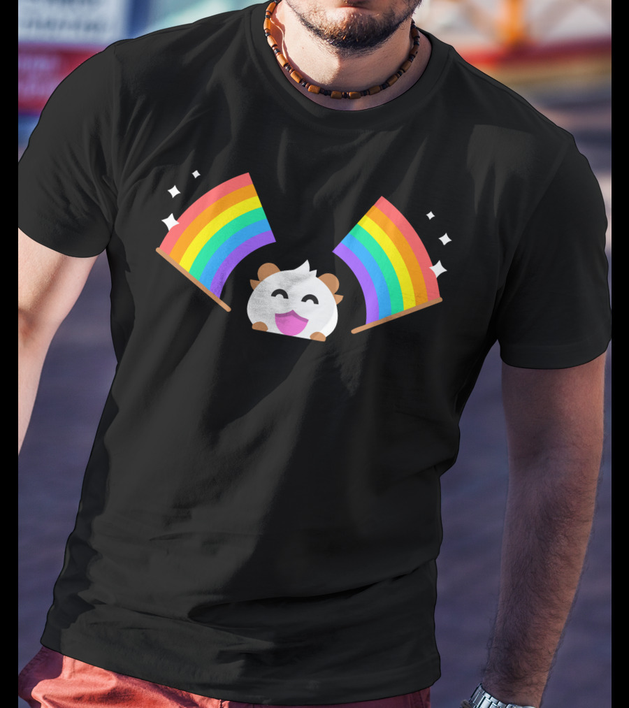 Riot Games Merch Poro Rainbow T-Shirt