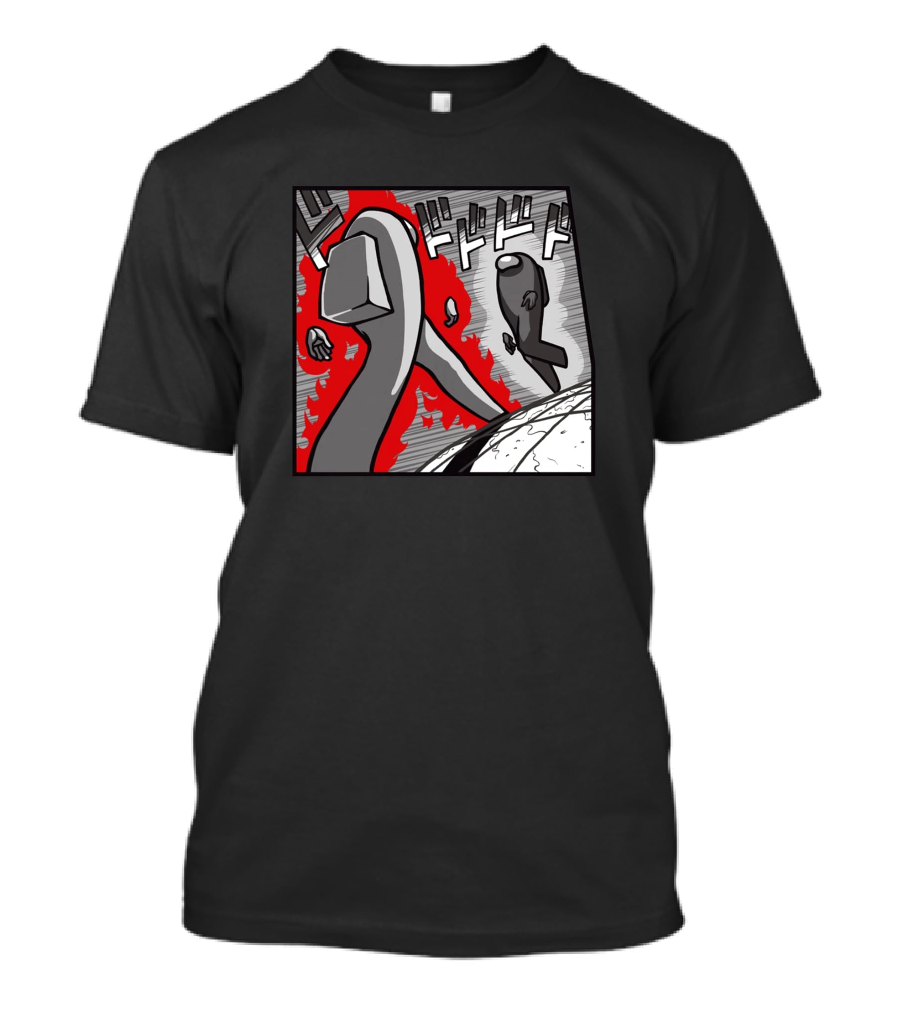 Shop Among Us JoJo Parody Manga T-Shirt