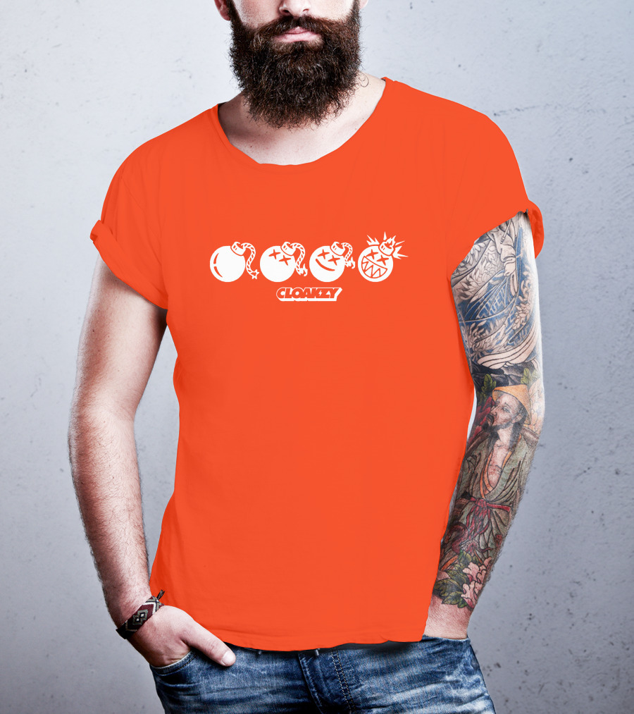 Cloakzy Bomb Icons Explosive Faces T-Shirt
