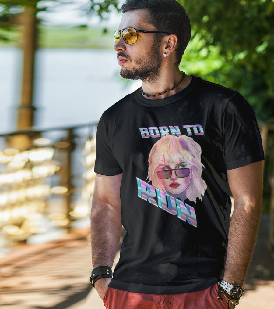 Born To Run Miley Cyrus Merch T-Shirt