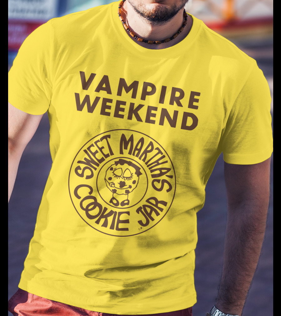 Vampire Weekend Sweet Martha's Cookie Jar T-Shirt