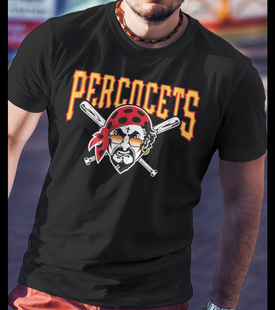 PERCOCETS Pirate Baseball Bats Fenix Flexin Merch T-Shirt