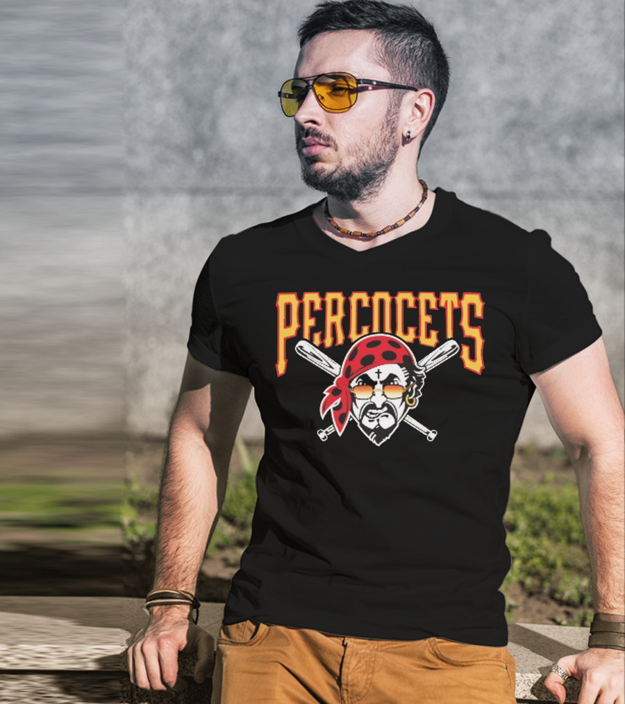 PERCOCETS Pirate Baseball Bats Fenix Flexin Merch T-Shirt