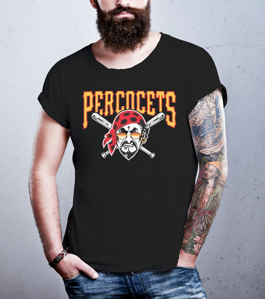 PERCOCETS Pirate Baseball Bats Fenix Flexin Merch T-Shirt