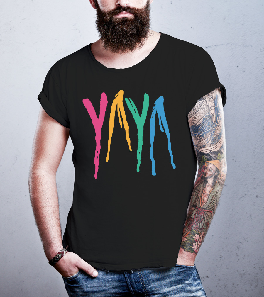 YAYA 6ix9ine Merch Multicolor T-Shirt