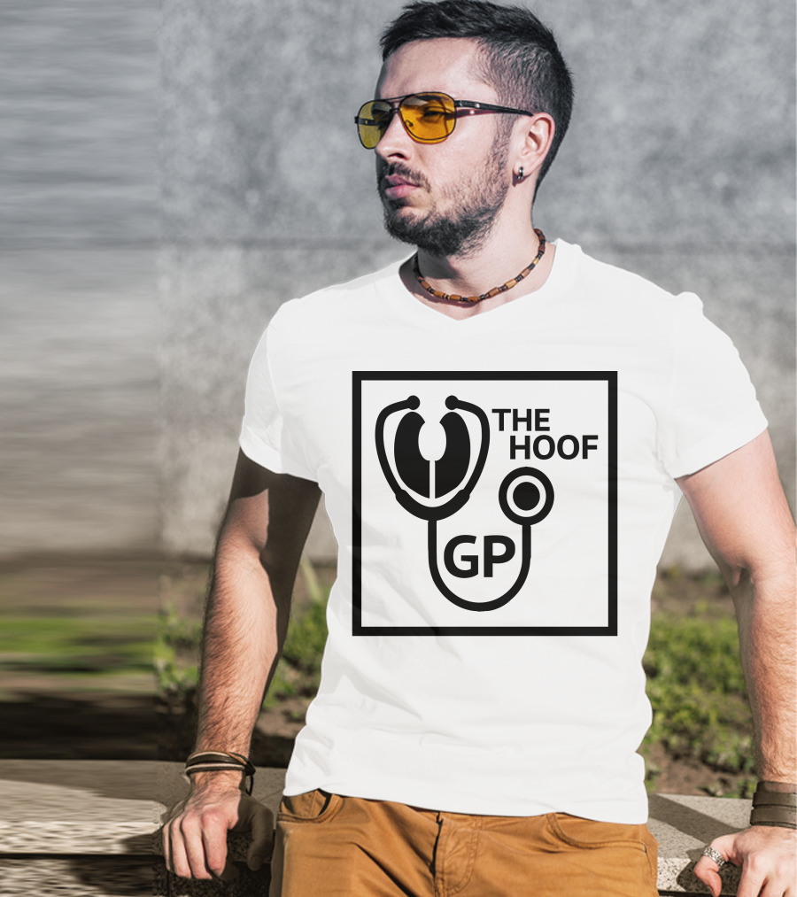 The Hoof GP Stethoscope T-Shirt