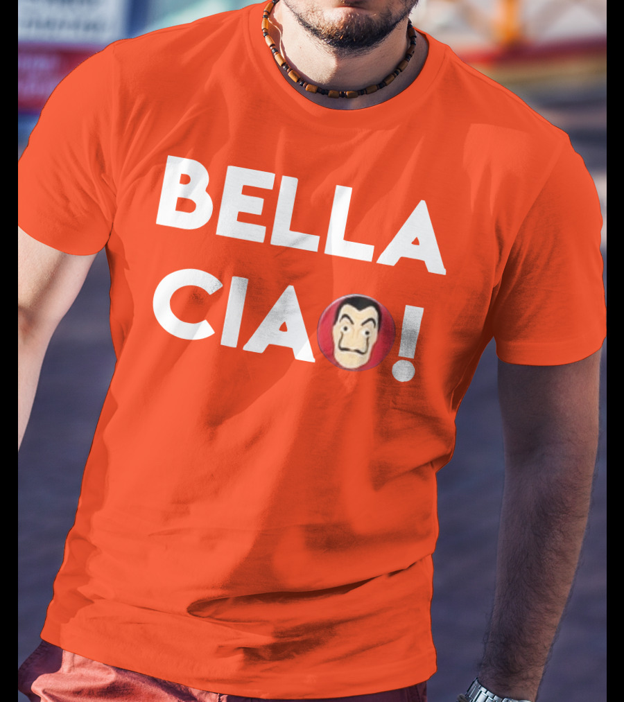 BELLA CIAO Money Heist Mask T-Shirt