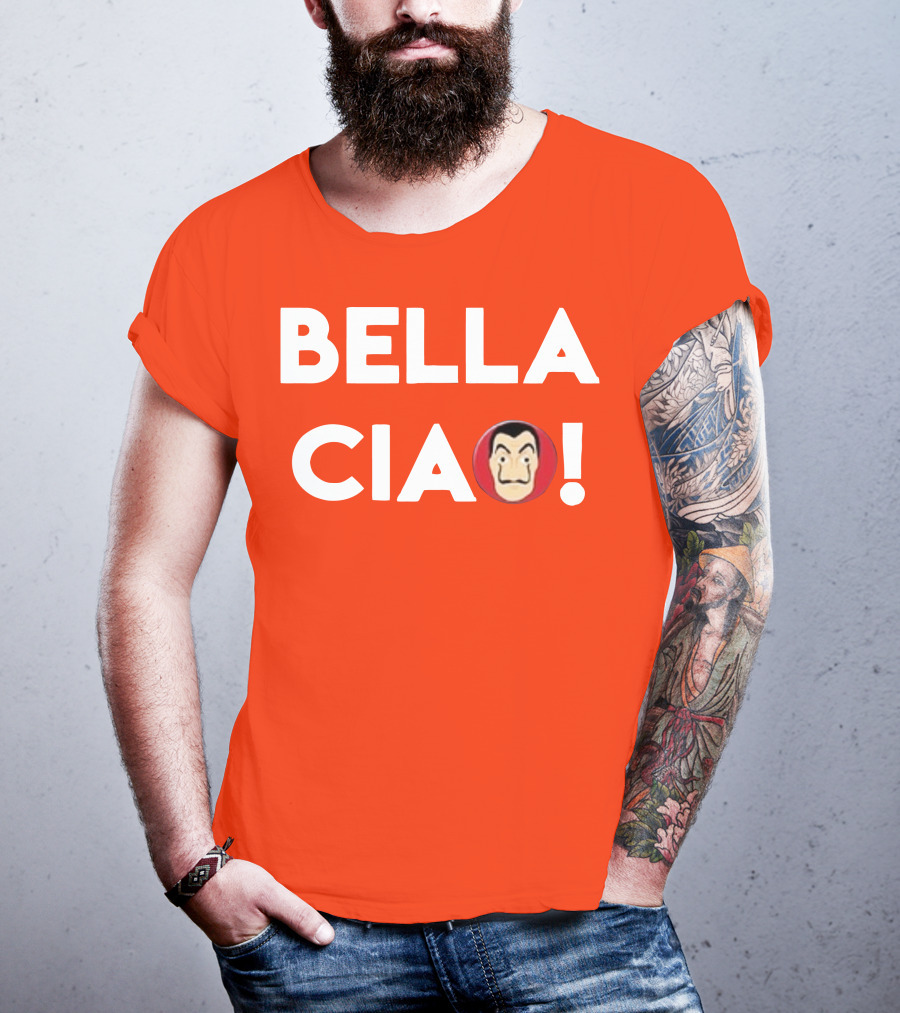 BELLA CIAO Money Heist Mask T-Shirt