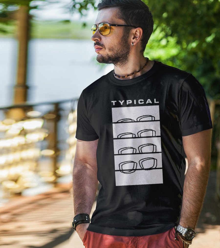 TYPICAL Gamer Merchandise Meme Panel T-Shirt