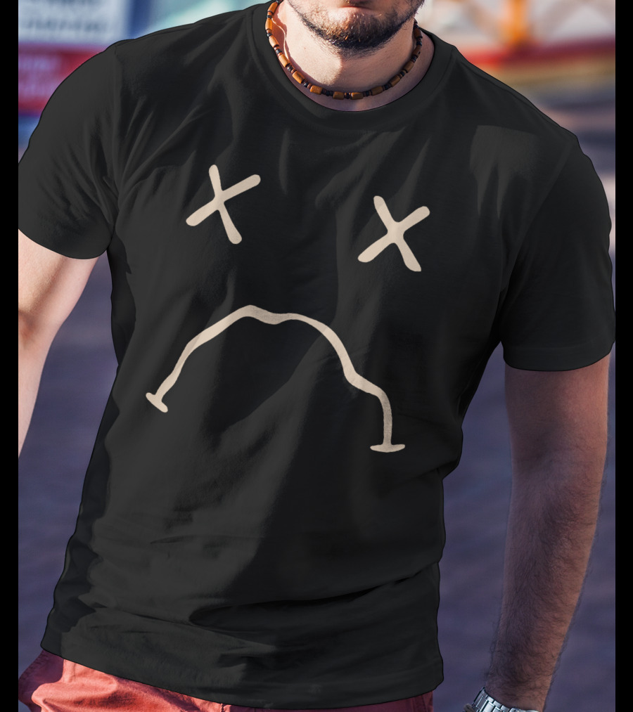 Bars And Melody Merch Sad Face T-Shirt