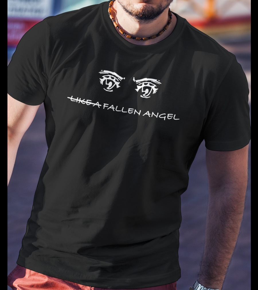 Karasu Anime Merch Fallen Angel Eyes T-Shirt