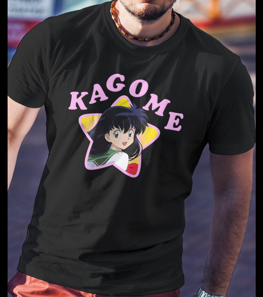 Hypland Kagome Star Anime Character T-Shirt