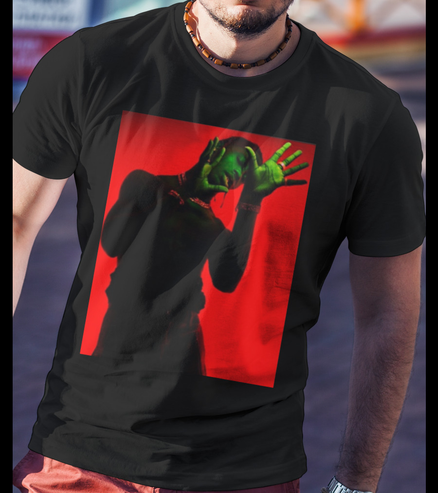 Don Toliver Red And Green Artistic Pose Merchandise T-Shirt
