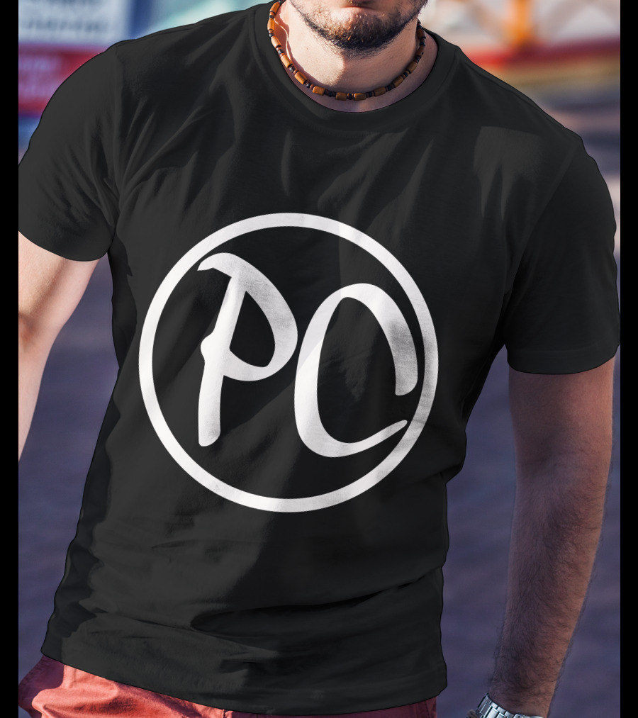 PC Paul Cuffaro Merch Circle T-Shirt
