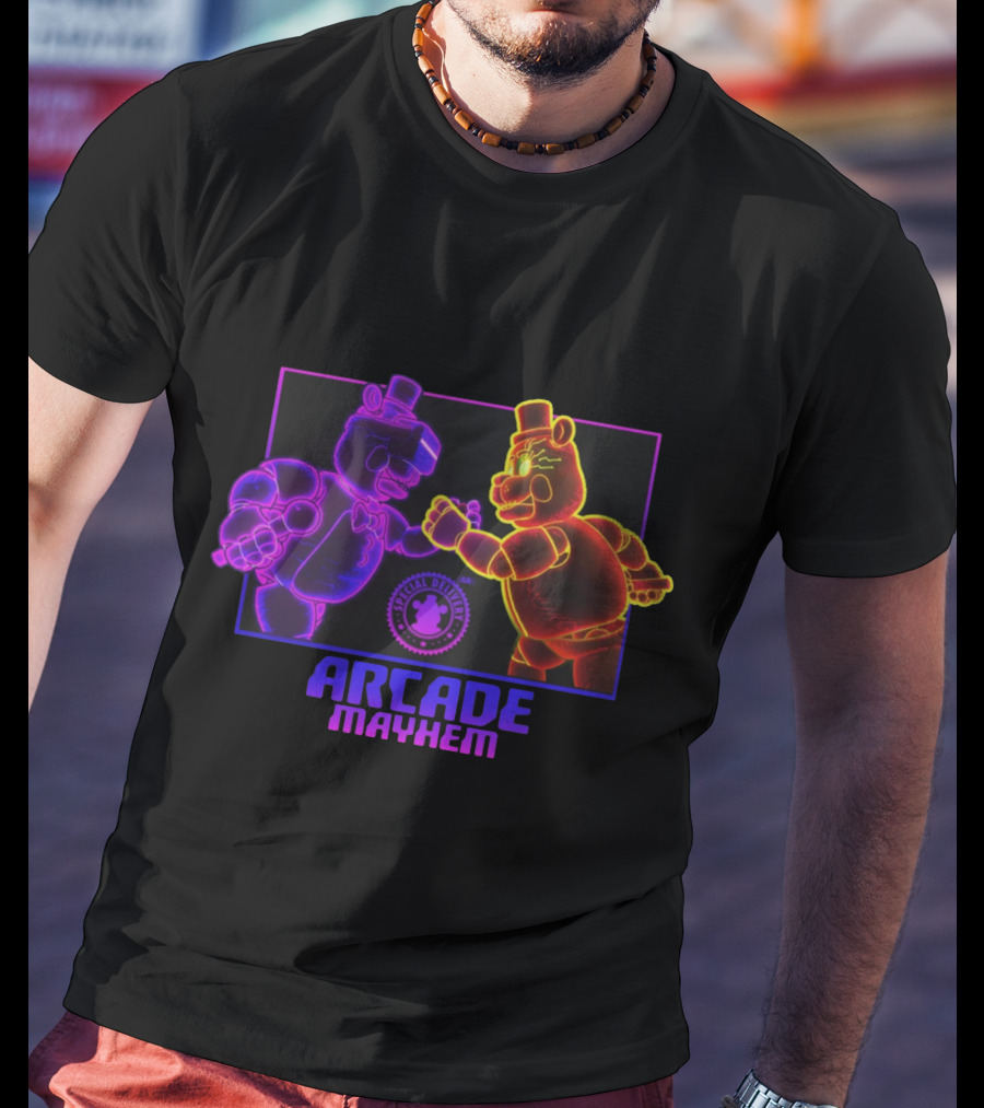 Arcade Mayhem Five Nights At Freddy's AR Special Delivery T-Shirt