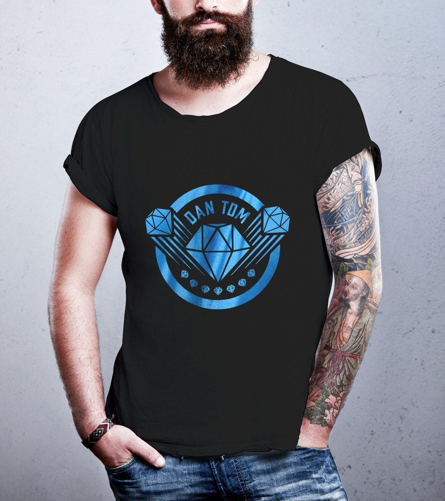 Dan TDM Diamond Iconography DanTDM Merchandise T-Shirt