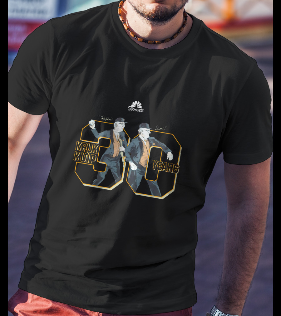 NBC Sports Kruk Kuip 30 Years T-Shirt