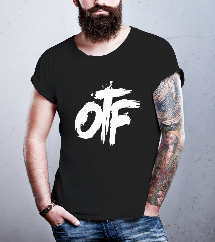 Lil Durk Merch OTF White Logo T-Shirt