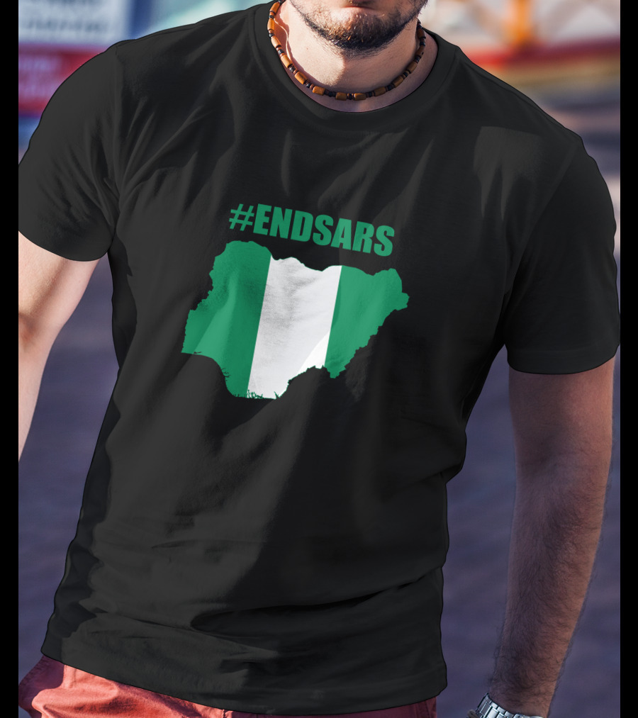 Hamilton End Bad Governance In Nigeria #ENDSARS T-Shirt