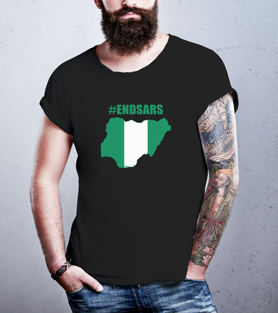 Hamilton End Bad Governance In Nigeria #ENDSARS T-Shirt