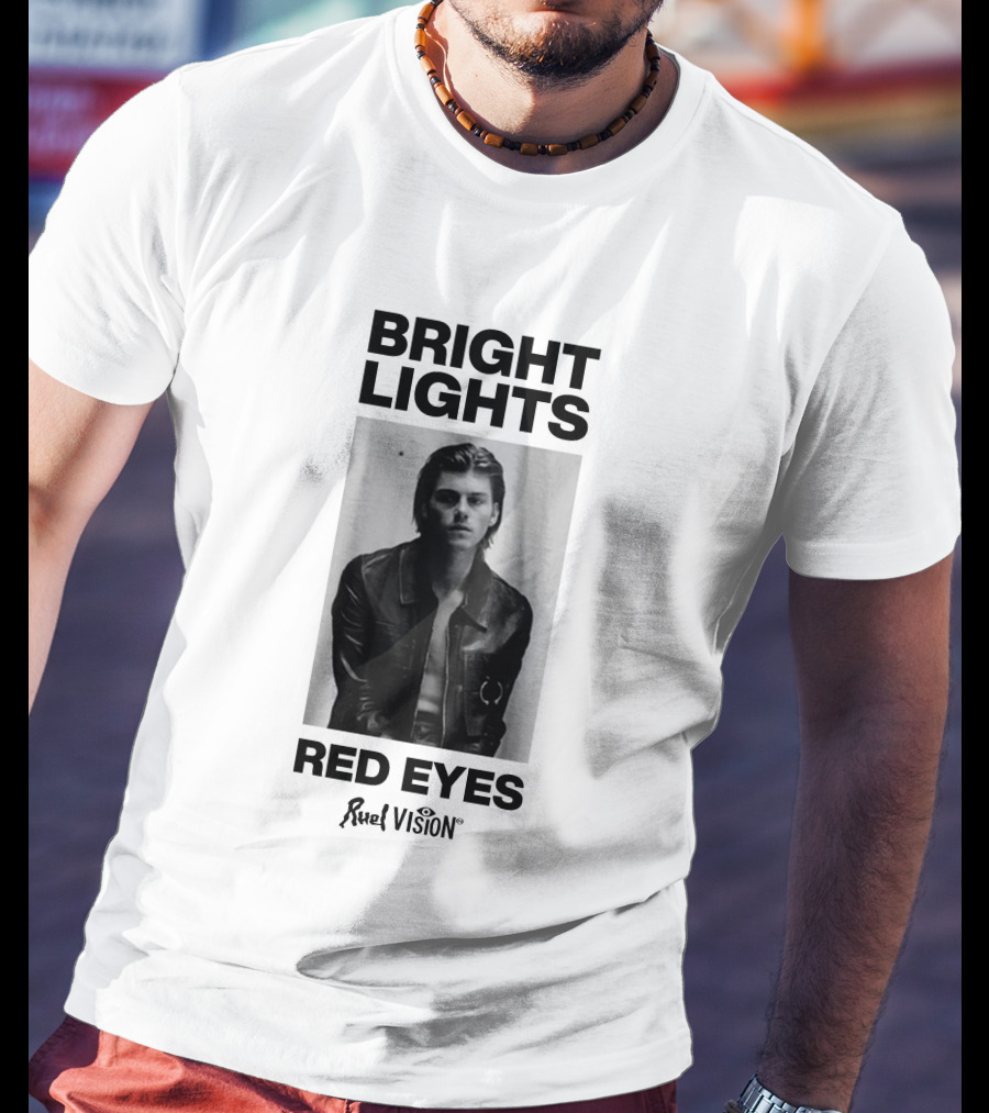 Bright Lights Red Eyes Ruel Vision T-Shirt