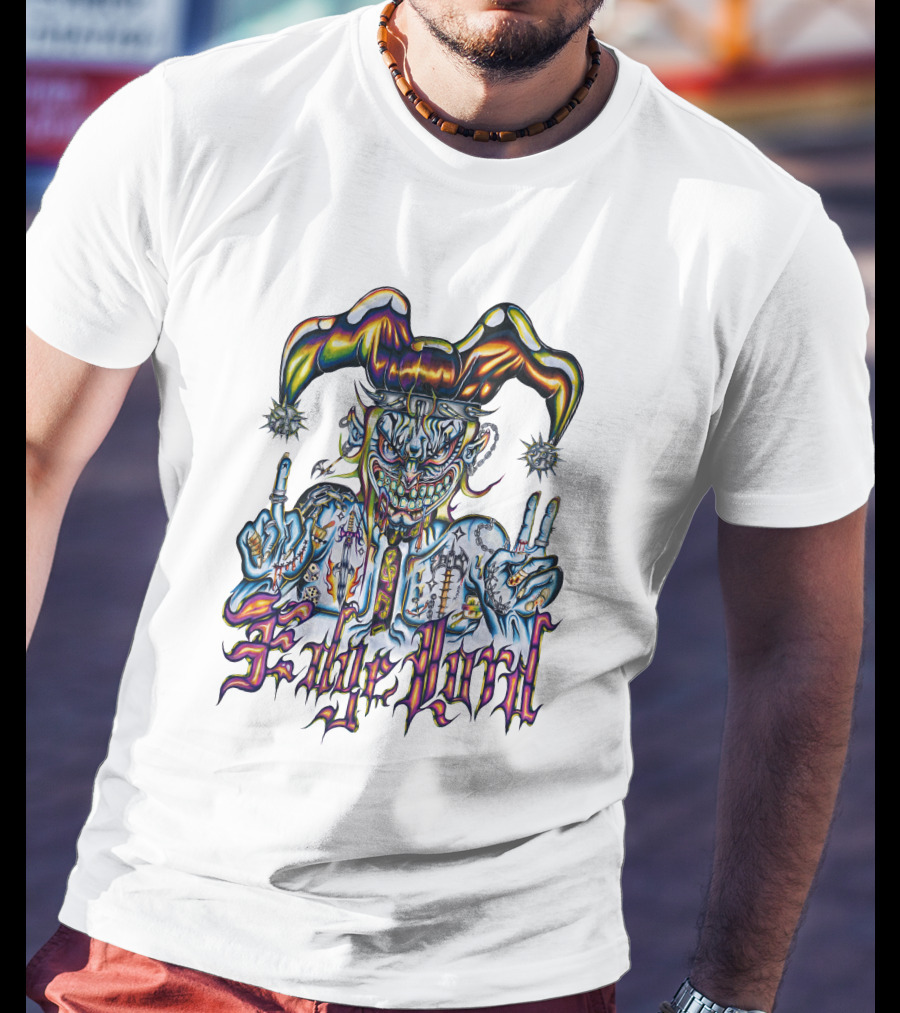 Dorian Electra X Beelzebaby Edgelord Joker Jester Gothic Tattoo T-Shirt